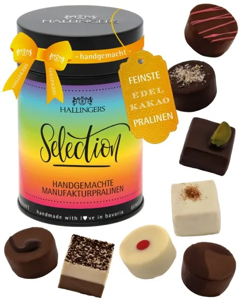 Selection Rainbow - Pralinen, ohne Alkohol handmade