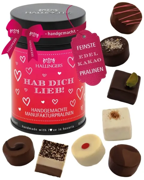 Hab Dich lieb - Pralinen, ohne Alkohol handmade