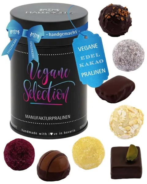 Vegane Selection - Vegane Pralinen, mit & ohne Alkohol