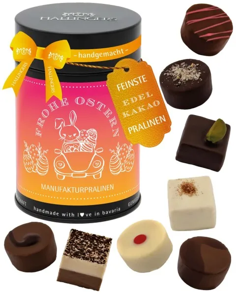 Frohe Ostern - Pralinen, ohne Alkohol handmade