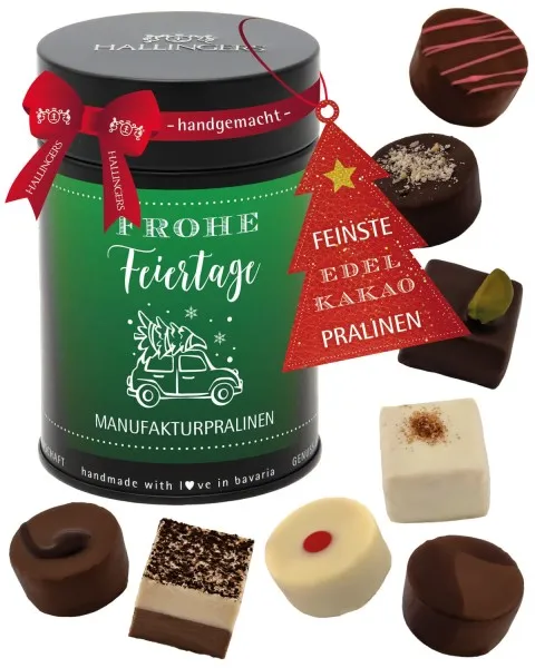 Frohe Feiertage - Pralinen, ohne Alkohol handmade