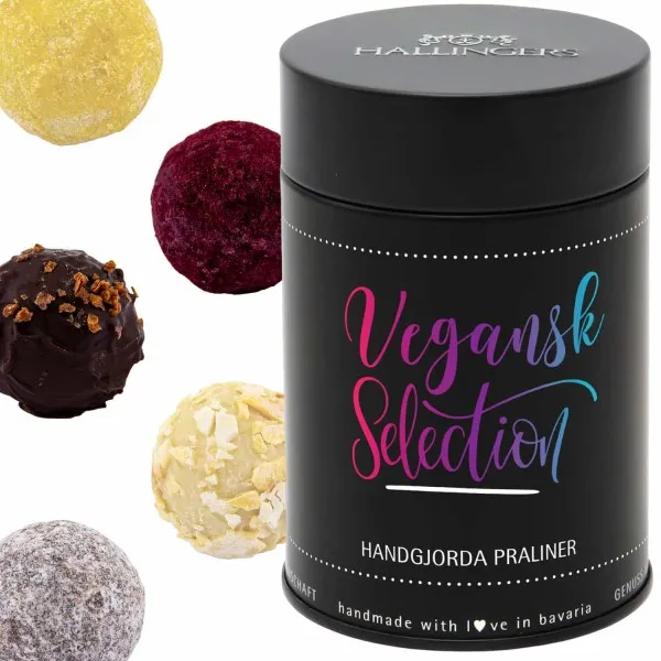 God Jul, vegan - Svenska - Vegane Pralinen, mit & ohne Alkohol