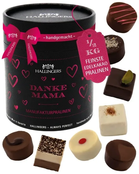 Danke Mama XXL - Pralinen, ohne Alkohol handmade