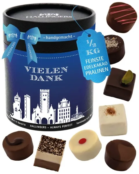 Vielen Dank - Christmas XXL - Pralinen, ohne Alkohol handmade
