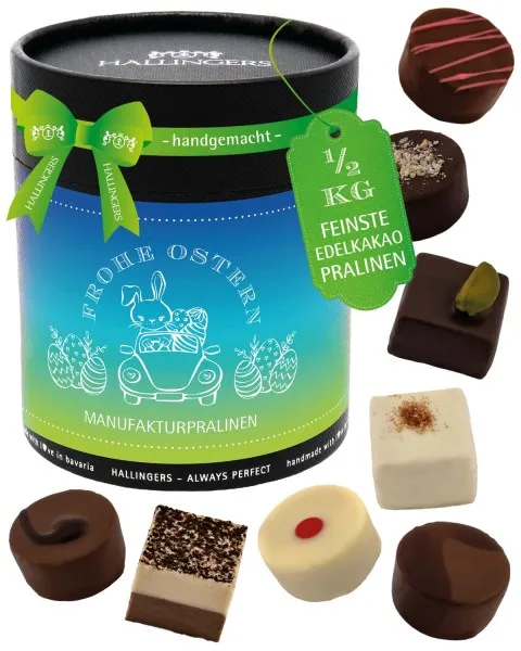 Frohe Ostern XXL - Pralinen, ohne Alkohol handmade