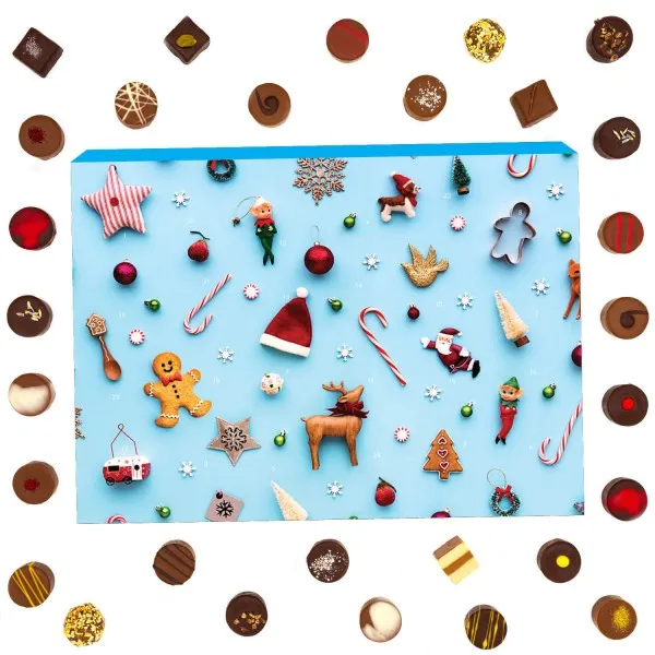 Adventskalender Little Things - Pralinen, mit & ohne Alkohol