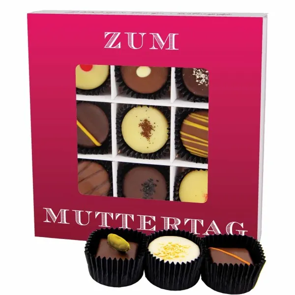 Zum Muttertag L - Pralinen, mit & ohne Alkohol