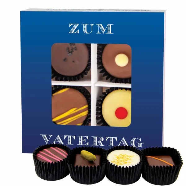 Zum Vatertag - Pralinen, mit & ohne Alkohol