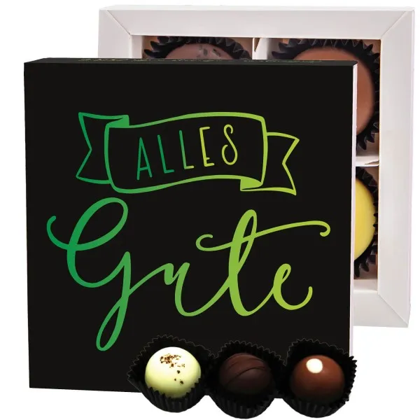 Alles Gute - Pralinen, ohne Alkohol handmade