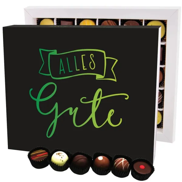 Alles Gute XXL - Pralinen, ohne Alkohol handmade