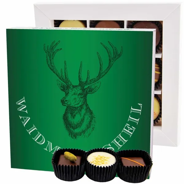 Waidmannsheil L - Pralinen, ohne Alkohol handmade