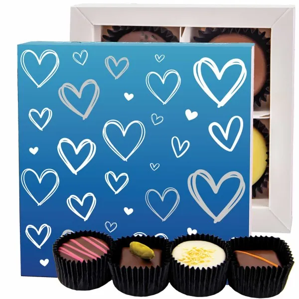 Love Blue - Pralinen, ohne Alkohol handmade