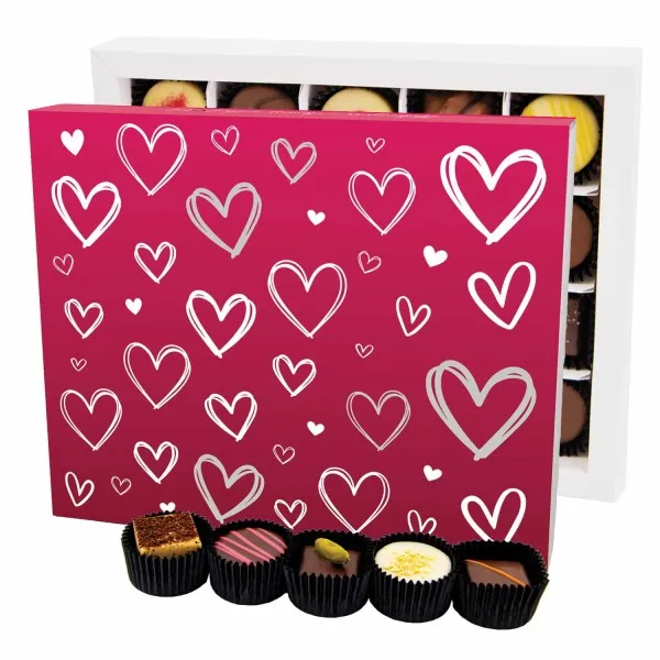 Love Pink XL - Pralinen, ohne Alkohol handmade