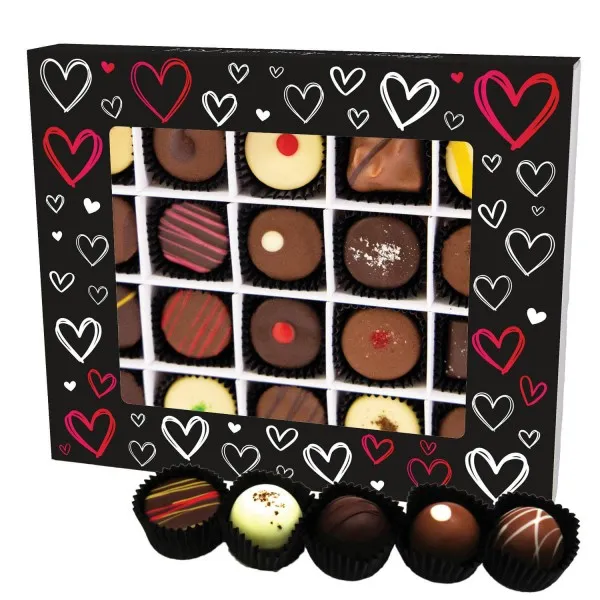 Love Black XL - Pralinen, mit & ohne Alkohol