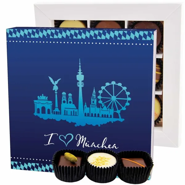 I love München L - Pralinen, ohne Alkohol handmade