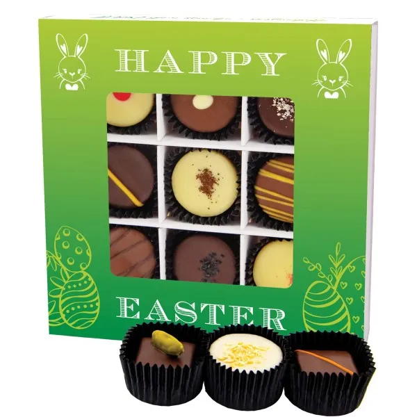 Happy Easter L - Pralinen, ohne Alkohol handmade