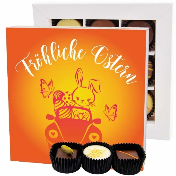 Fröhliche Ostern L - Pralinen, ohne Alkohol handmade