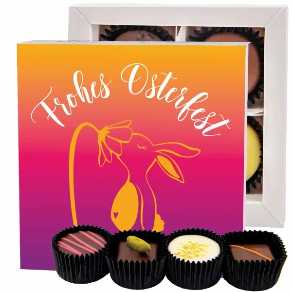 Frohes Osterfest - Pralinen, ohne Alkohol handmade