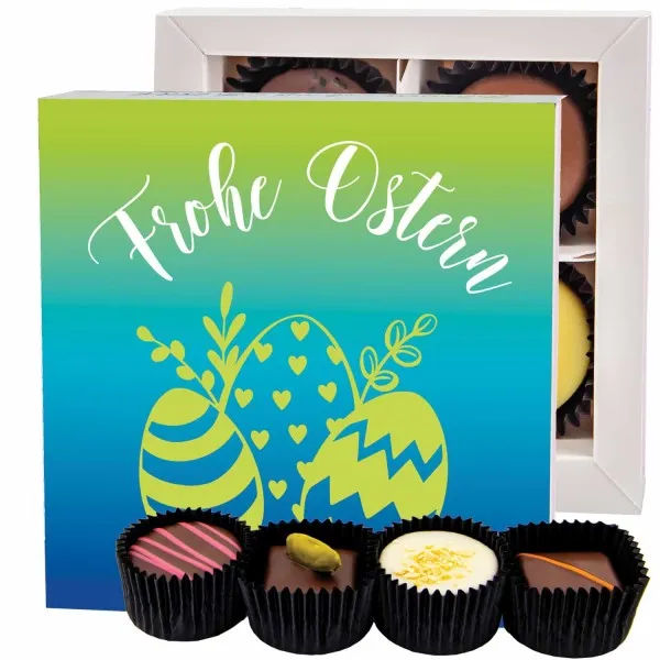 Frohe Ostern - Pralinen, ohne Alkohol handmade