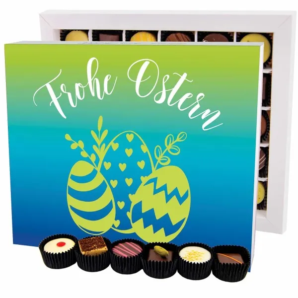 Frohe Ostern XXL - Pralinen, ohne Alkohol handmade