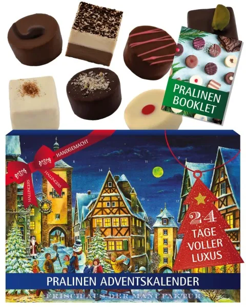 Adventskalender Rothenburg - Pralinen, ohne Alkohol handmade