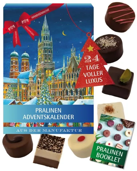 Adventskalender München - Pralinen, ohne Alkohol handmade
