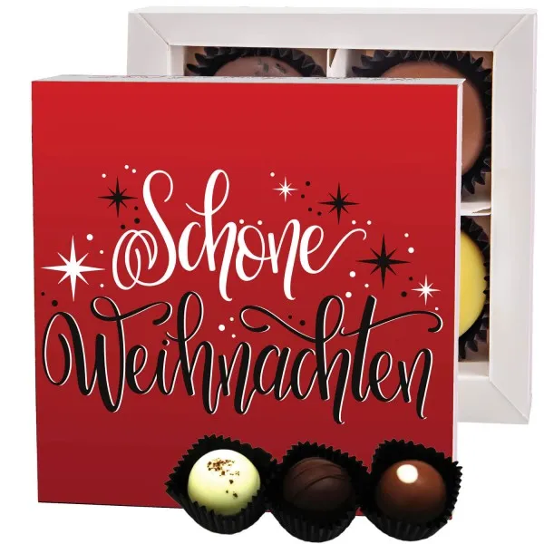 Schöne Weihnachten - Pralinen, ohne Alkohol handmade