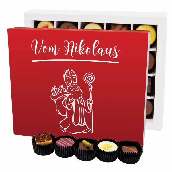 Vom Nikolaus XL - Pralinen, ohne Alkohol handmade