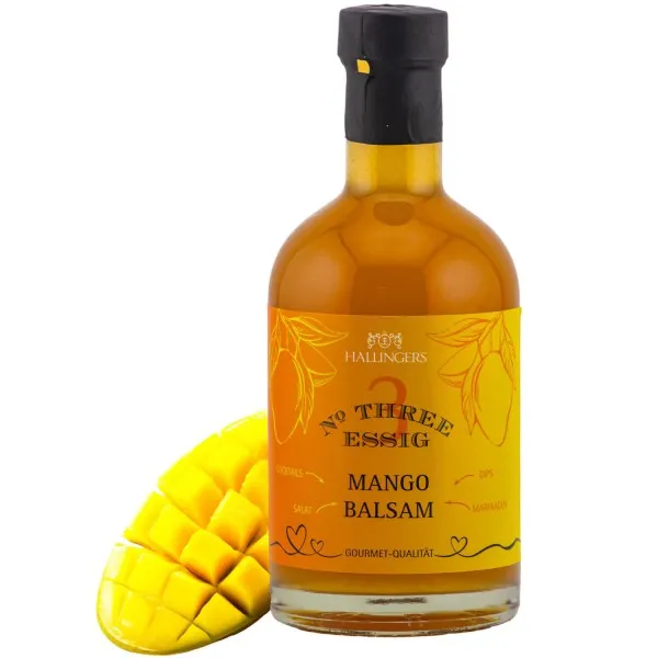 Mango-Balsam (4% Säure) - Gourmet-Essig, in Geschenk-Flasche