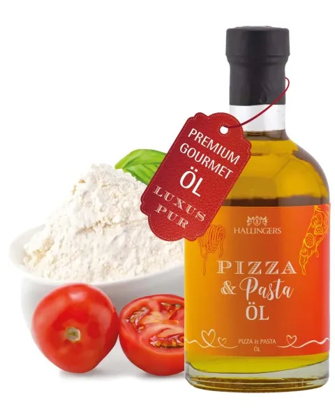 Pizza & Pasta Öl - Premium-Öl, in Geschenk-Flasche