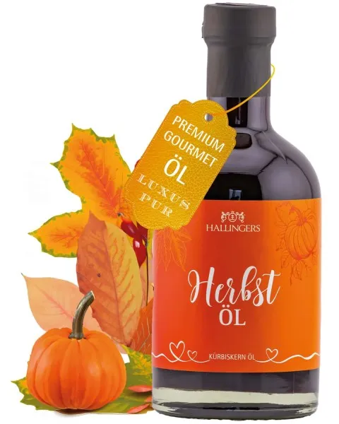 Herbst-Öl - Premium-Öl, in Geschenk-Flasche