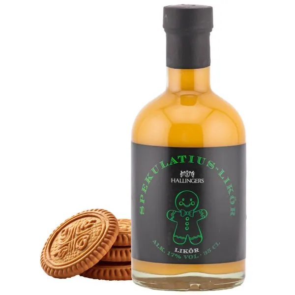 Spekulatius (17% vol.) - Edel-Sahnelikör, in Geschenk-Flasche
