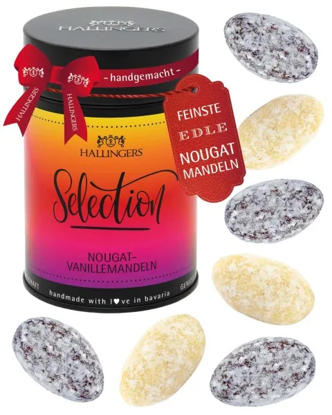 Selection - Nougat - Nougat-Mandeln, handmade ohne Alkohol