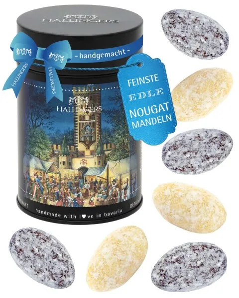 Ruethenfest - Nougat-Mandeln, handmade ohne Alkohol