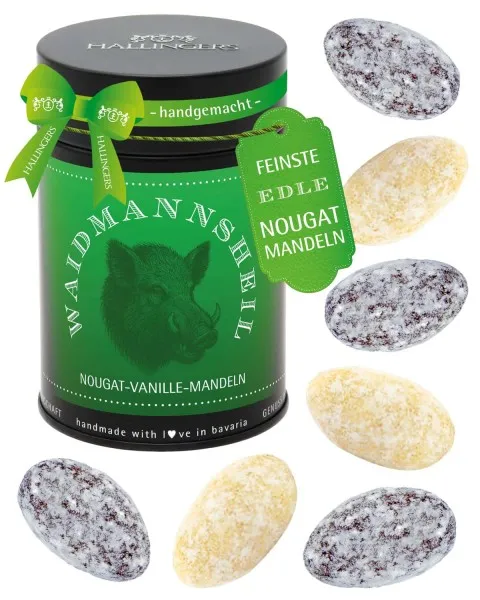 Waidmannsheil - Nougat-Mandeln, handmade ohne Alkohol