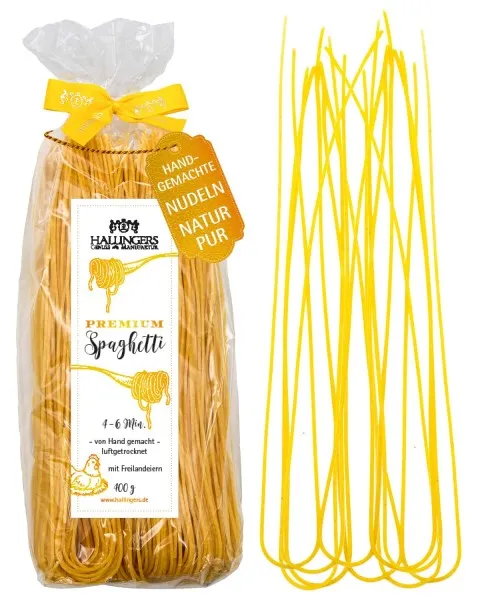 Premium Spaghetti - Edel-Pasta, aus Hartweizengries