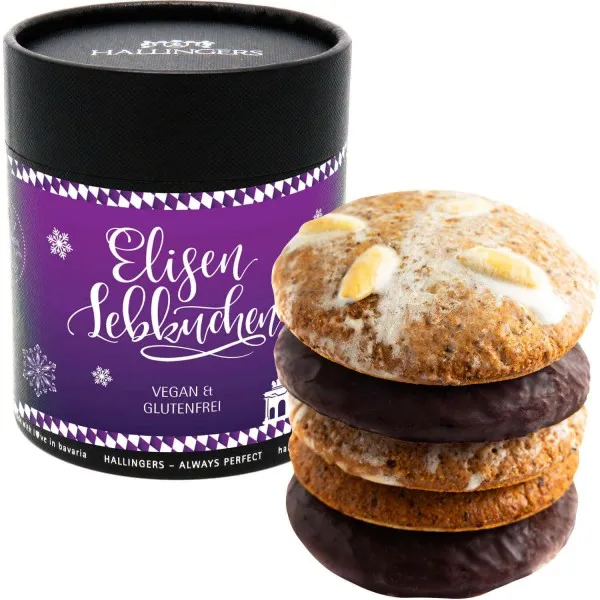Vegan & glutenfrei Bav XXL - Vegane Lebkuchen, handmade hoher Kernanteil
