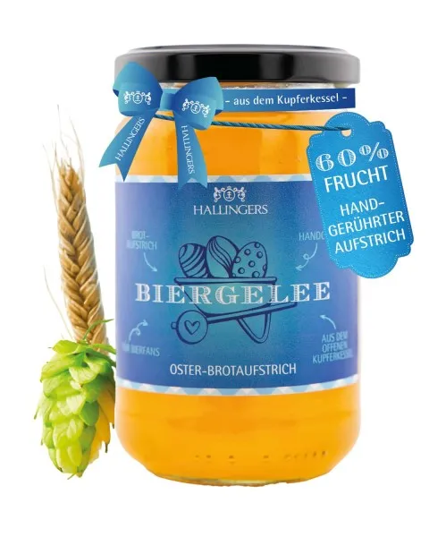 Oster Brotaufstrich (Biergelee) - Biergelee, handgerührt Kupferkessel