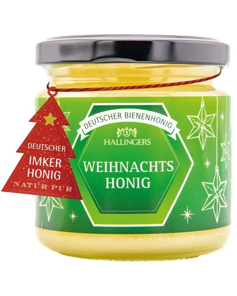 Weihnachts-Honig (Wald & Blüte) - Honig, ungefiltert vom Imker