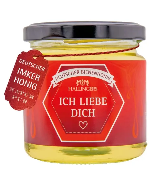Ich liebe Dich (Akazie & Robinie) - Honig, ungefiltert vom Imker