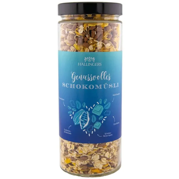 Genussvolles Schoko Müsli - Gourmet-Müsli, frisch aus der Mühle