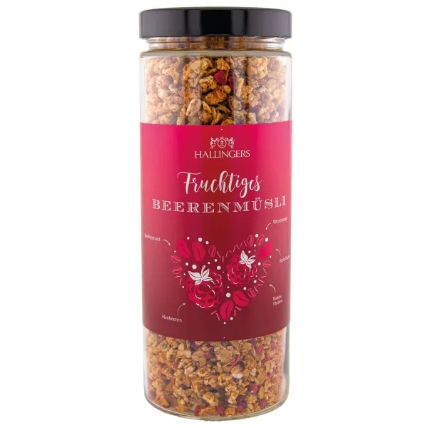 Fruchtiges Beeren Müsli - Gourmet-Müsli, frisch aus der Mühle