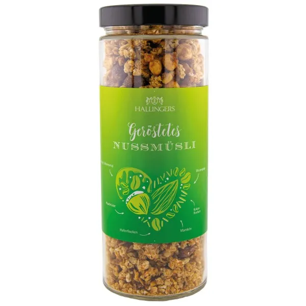 Geröstetes Nuss Müsli - Gourmet-Müsli, frisch aus der Mühle