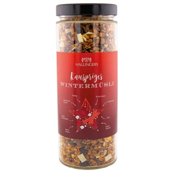 Knuspriges Winter Müsli - Gourmet-Müsli, frisch aus der Mühle