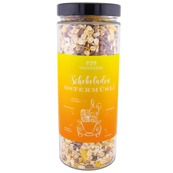 Ostermüsli (Schokoladen-Müsli) - Gourmet-Müsli, frisch aus der Mühle