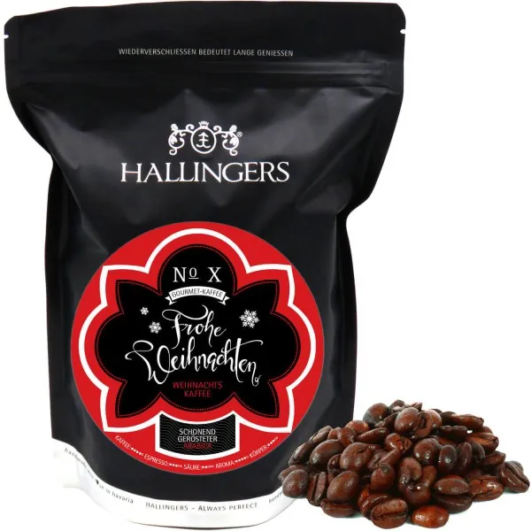 No. X Frohe Weihnachten - Edel-Kaffee, langzeit geröstet