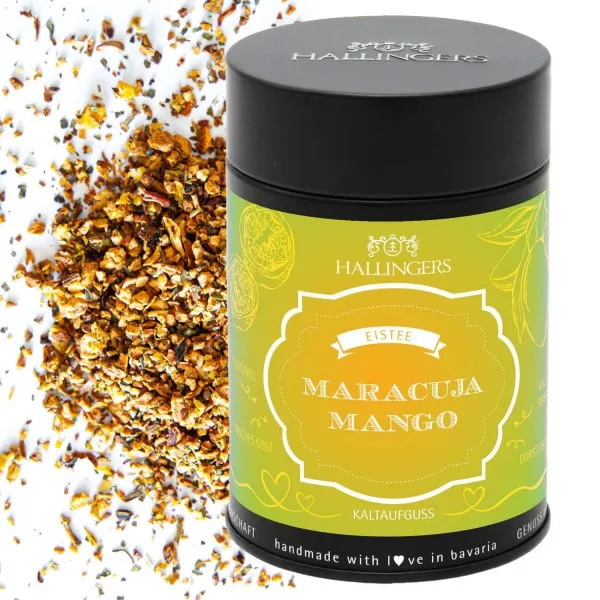 Maracuja-Mango (mit Maracuja, Mango & Hibiskus) - Cold Tea, loser Tee Geschenkdose