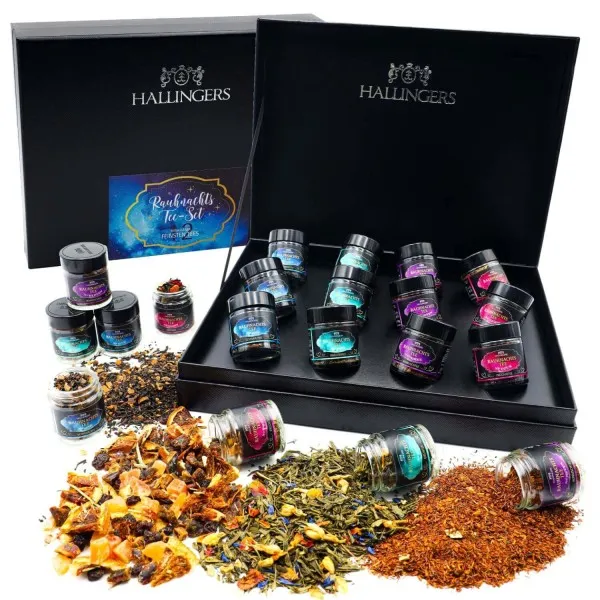 Rauhnachts-Tee-Set - Tee-Set, 12x loser Tee Geschenkbox