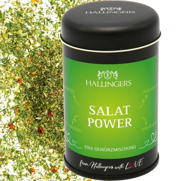 BBQ Salat Power (für Salate, Gemüse & Dressings) - Gewürzmischung, zum Kochen Geschenkdose