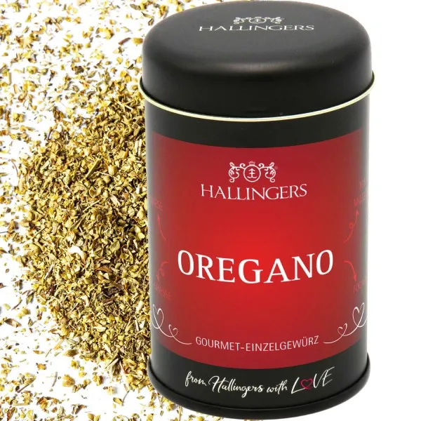 Oregano  (für Bolognese, Focaccia & Mozarella) - Gewürz Basic, zum Kochen Geschenkdose